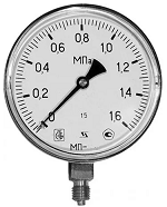 Манометр МТ100М 0,6МПа