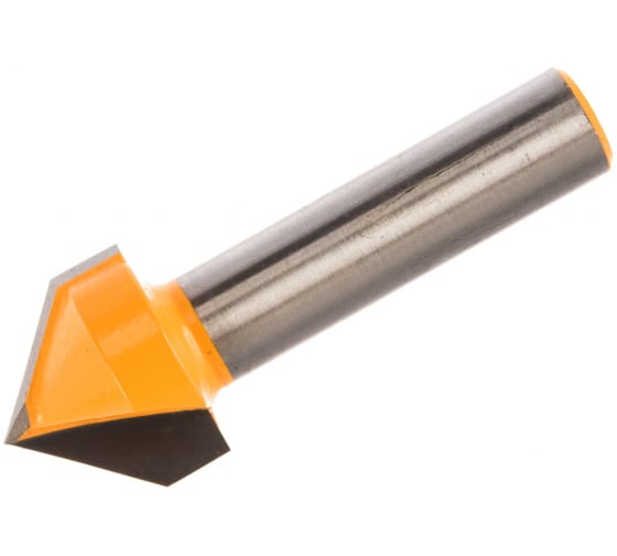 Фреза по дереву пазовая галтельная V-обр. ф15.8х13 90° твердосплав ц/хв 8 ЭНКОР бокс