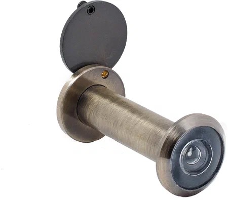 АЛЛЮР ГДШ-4 БШт 60-100мм d=16мм ст.бронза Глазок дверной  (300,12)