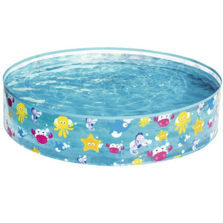 Бассейн ненадувной(ПВХ) 122*25см, 277л  BESTWAY 55028