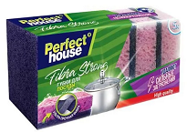Perfect House Губки для посуды Fibra Strong, 5 шт