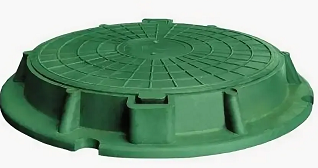 Люк полимерный малый, 15 кН зеленый