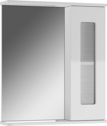 Шкаф-зеркало Кристалл 60 левый/правый АЙСБЕРГ DA1802HZ