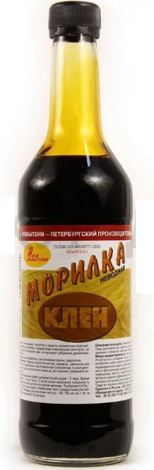 Морилка неводная Клен 0,5 л (Новбытхим)*12/624