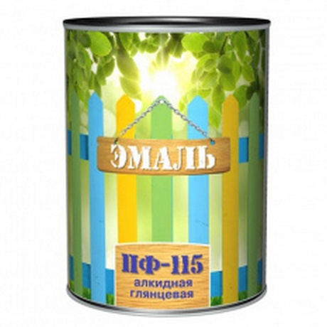Эмаль ПФ-115 серая  0,7кг *14/490 