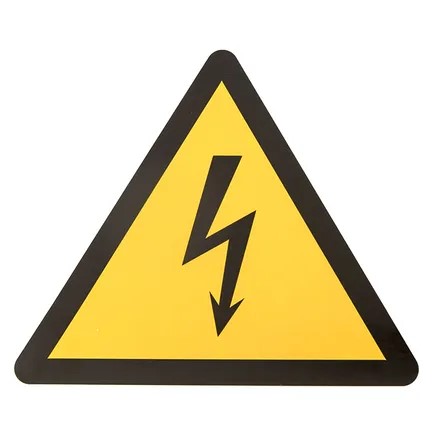 Знак "молния" (150мм ) EKF an-1-00