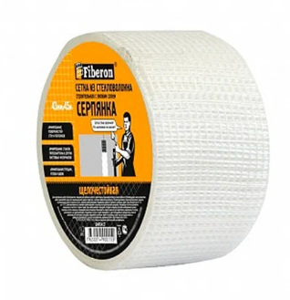 Сетка строит."серпянка" самоклеящ. 43мм х 90м "Fiberon" SMF 042Т (А.Д.М.) *1/24