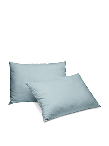 Niteva Комплект наволочек 50х70 2шт. Поплин (17710 серо-голубой1)