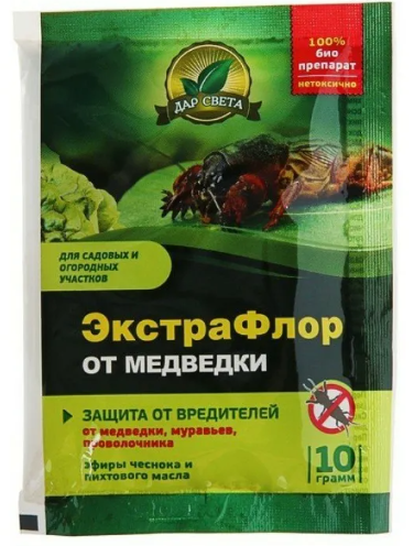 ЭКСТРАФЛОР от медведки 10гр /200,