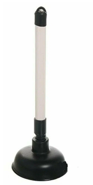 Вантуз ручка пластик, высота 33см, диаметр 13,5см GS-0904 Мультипласт