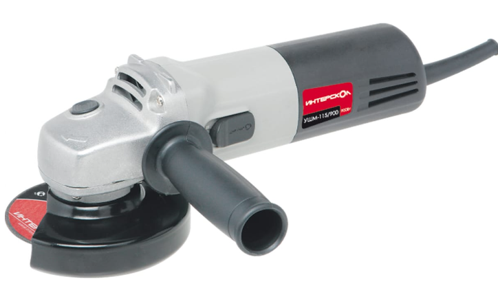 Шлифмашина угловая 115мм ИНТЕРСКОЛ УШМ-115/900Вт 11000об.   *1/4
