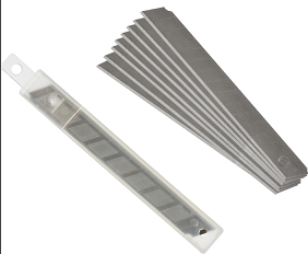 БИБЕР 50209 Запасные лезвия 9мм (10шт) (20/600)