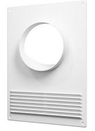 Эковент.Площадка торцевая вертикальная с реш.180х250 612ПТВР