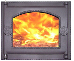 Дверца чугунная топочная ДТ-6АС "Зной", 345*289*83 мм, Рубцовск