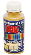 №  03 Колер.паста "BROZEX" желто-коричневый 0,1л   *6/108
