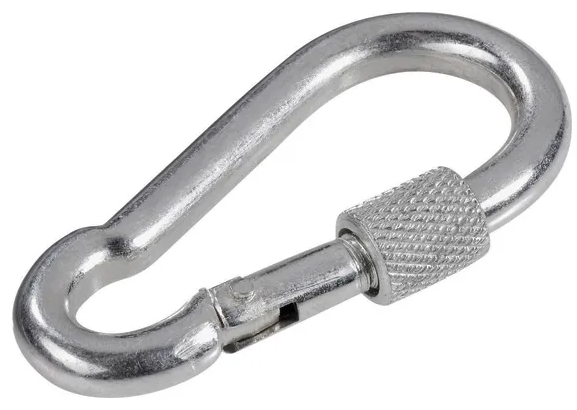 М10 Карабин DIN 5299С оцинкованный (20)