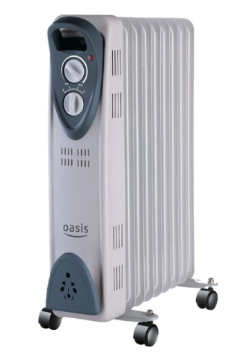 Масляный радиатор "Oasis" модель UT-10, 1кВт, 5 секций