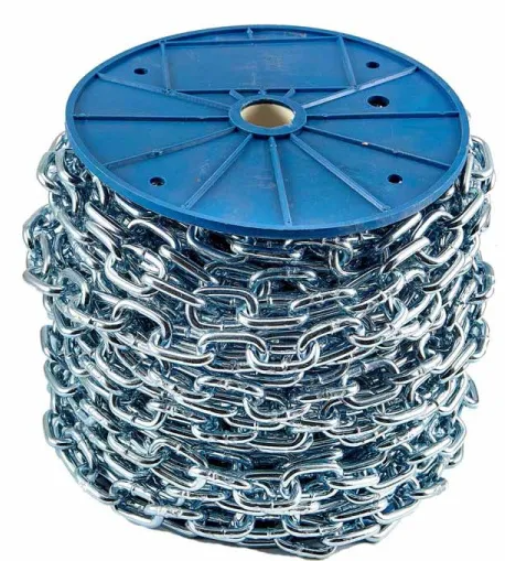 М3 Цепь сварная короткозвенная, оцинкованная, DIN 766