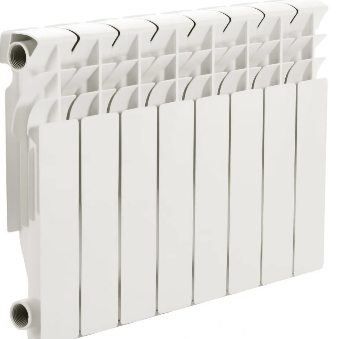 Радиатор алюминиевый "STI", 80/350 мм, 8 секций