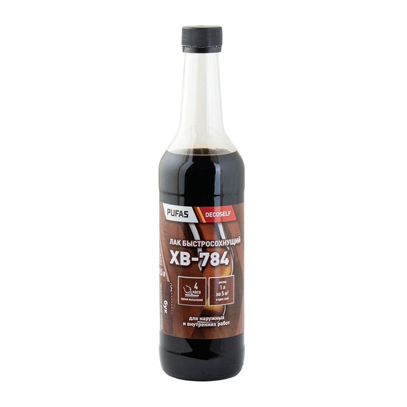 ПУФАС Лак ХВ-784 бук Decoself (0,5л)