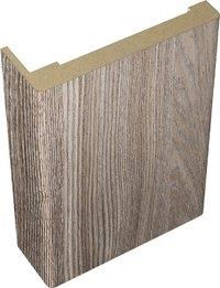 Наличник прямой телескоп.(6*70*2200) Ривьера Грей пленка ПВХ Fusion FRANT Россия