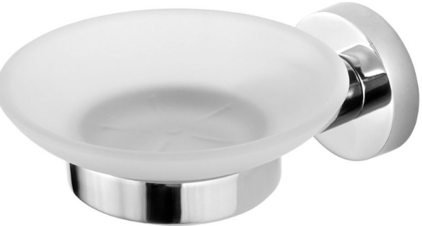 Delphinium.Мыльница стекл. 2085 WT (бел) 102033