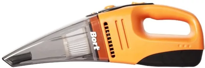 BORT Пылесос автомобильный BVC-95 (95Вт, сухая уборка, 12В, длина кабеля 2,8м)