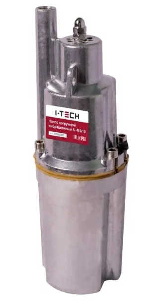 Насос погружной вибрационный I-TECH U-180/10 mini верхний забор, 180 Вт,провод 10м