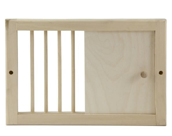 Вент. решетка с задвижкой большая (липа)