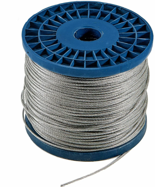 М1 Трос стальной, оцинкованный, DIN 3055 (300 м) СС