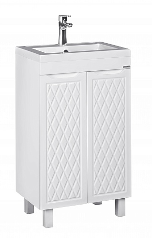 Тумба под умывальник "Andrea 50" 3D  без ящика Домино D37002T