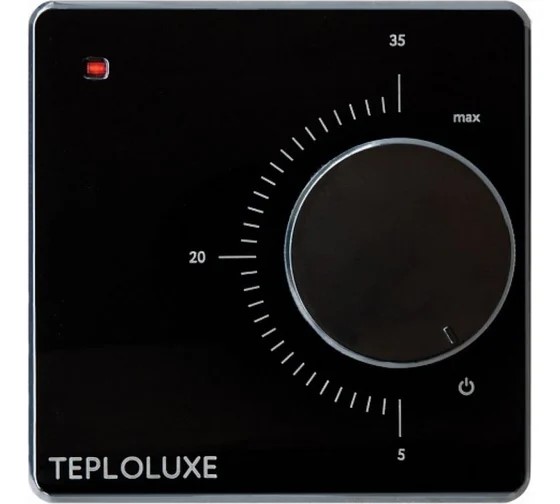 Терморегулятор черный LC 001 Теплолюкс 100023498000