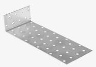 40*200*80*2,0мм Уголок крепежный, анкерный, оцинкованный (30) МК