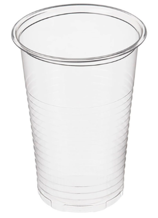 Одноразовый стакан 0,2л прозрачный