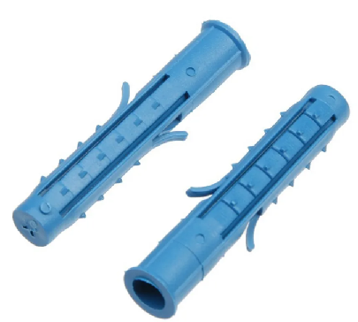 10х50 Дюбель распорный полипропиленовый, усы, шипы, фас. п/э пак. - 4 шт.