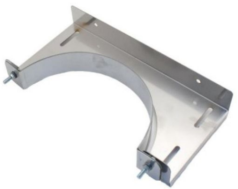 Хомут Феррум стеновой нерж.(AISI 430), ф210