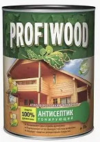 Антисептик алкидный лаковый PROFIWOOD орех 0,7 кг (Ростов-на-Дону)*1/14