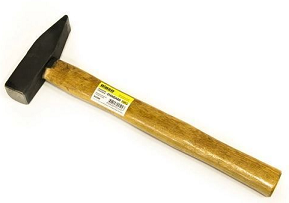 БИБЕР 85367 Молоток слесарный кованый дер. рукоятка "Профи" 800г