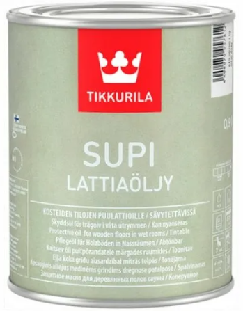 ТИККУРИЛА Супи Латиаоли (SUPI LATTIAOLJY) Масло для пола (0,9л)