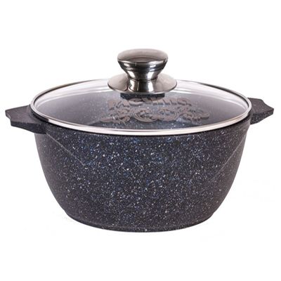 Кастрюля 6л АП Гранит Black арт .46802