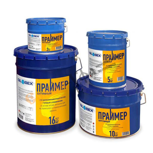 Праймер битумный GLOBEX, 3л