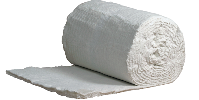 Материал огнеупорный муллитокремнезёмистый МКРР-130 (вата каолиновая), 1000*600*20мм