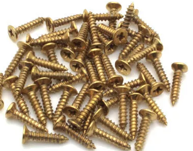 Шуруп 6*2,5 мм бронза, упак-10шт