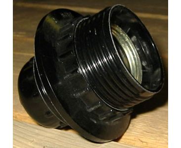 Патрон E27 Н10РП-01 (карболит, люстр. с кольцом) Белая Церковь