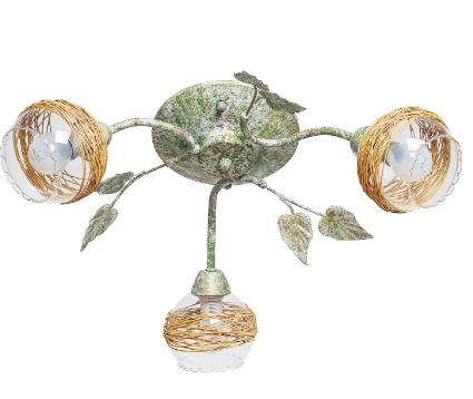 Люстра потолочная, Классика 10118L/3PAINTING