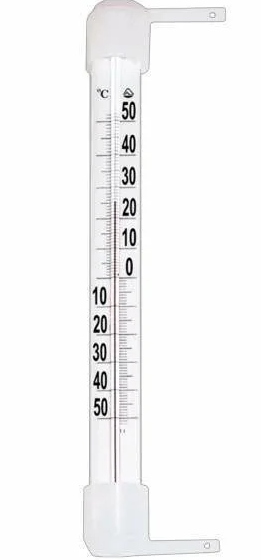 Термометр оконный "Стандартный" ТБ-202 (от -50 до +50) уп. картон. (Москва)  *1/50/100