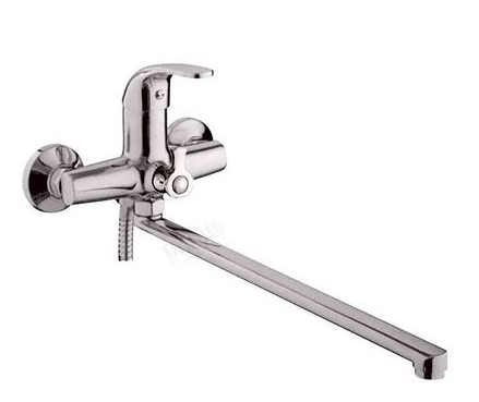 Смеситель д/ванны шар. с изливом F-35см. перекл.душа  G244810 d35 Malaga Gota Rocio 1/10