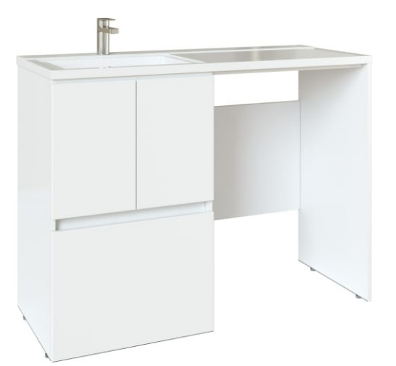 Тумба под умывальник "Космос 120" лев/прав Норма Н1 АЙСБЕРГ DA1627T