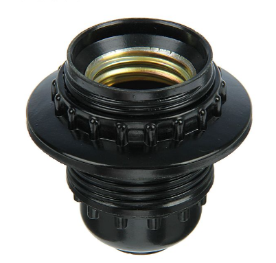 Патрон E14 Н10РП-01 (карболит, люстр. с кольцом, прямой) Белая Церковь