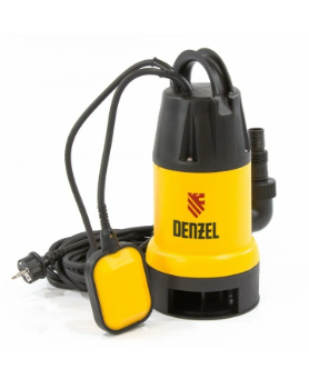 Дренажный насос DP900 900 Вт, подъем 8.5 м, 14000 л/ч // Denzel